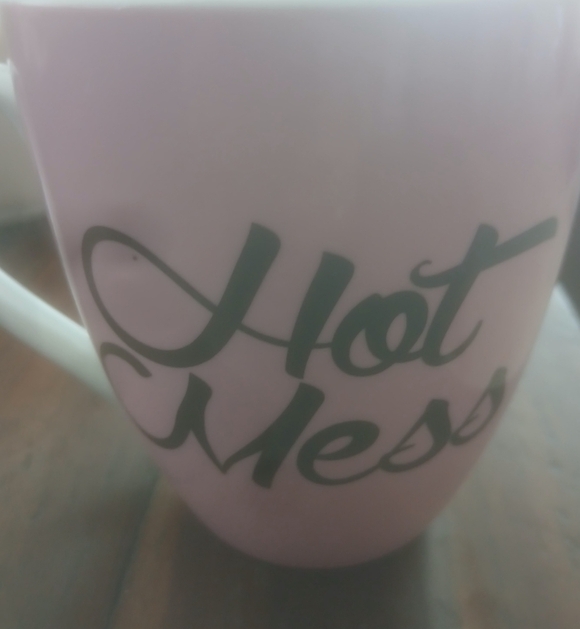 Pfaltzgraff Pink "Hot Mess" Mug - Picture 3 of 6